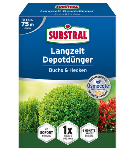 SUBSTRAL® Langzeit Depotdünger Hecken & Buchs