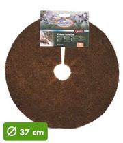 Kokos-Abdeckscheibe 37 cm dunkelbraun