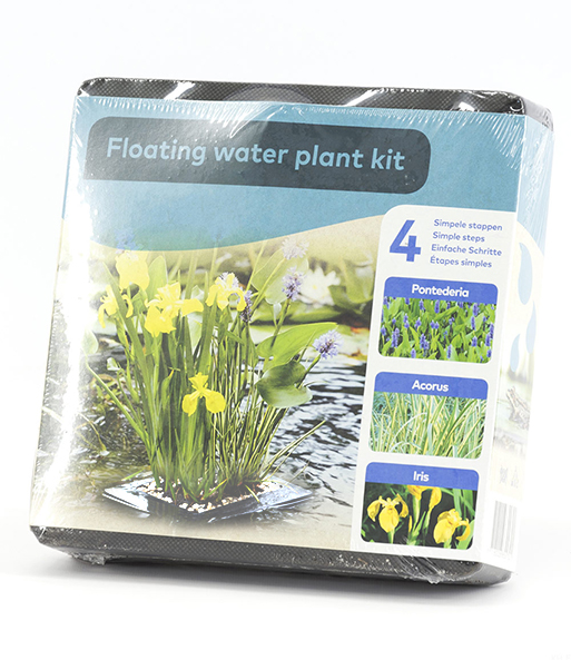 Schwimmring-Set 'Hechtkraut, Acorus, Iris'