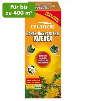 CELAFLOR® Rasen-Unkrautfrei Weedex für 400 m²