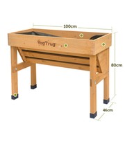 Vegtrug® Hochbeet Holz 'Wall Hugger' 100x46x80 cm