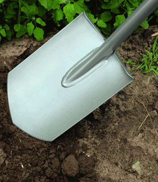 Fiskars® Telescopic Gärtnerspaten, spitz