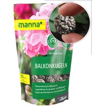 25 Langzeit-Dünger Kugeln für Balkon & Terrasse